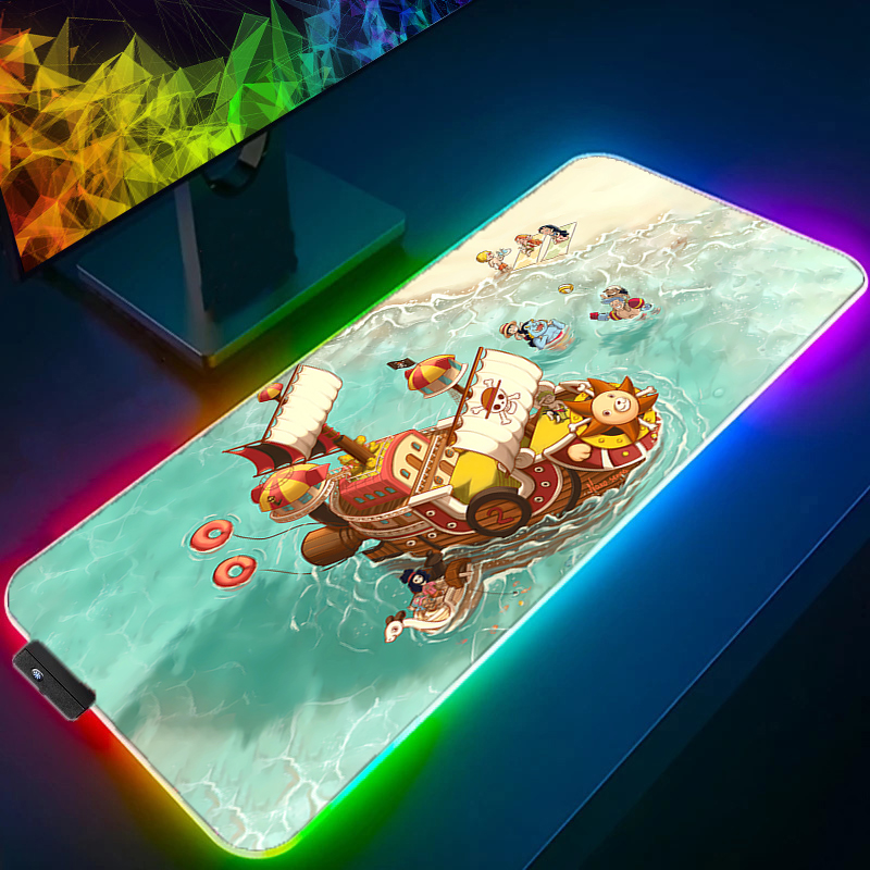 Pc Gaming Rgb - RGB LED Mouse Pad Meja Kantor