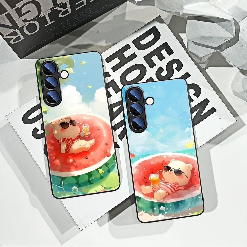 Pc Case Tempered Glass - Casing Ponsel Motif Semangka Keren Musim