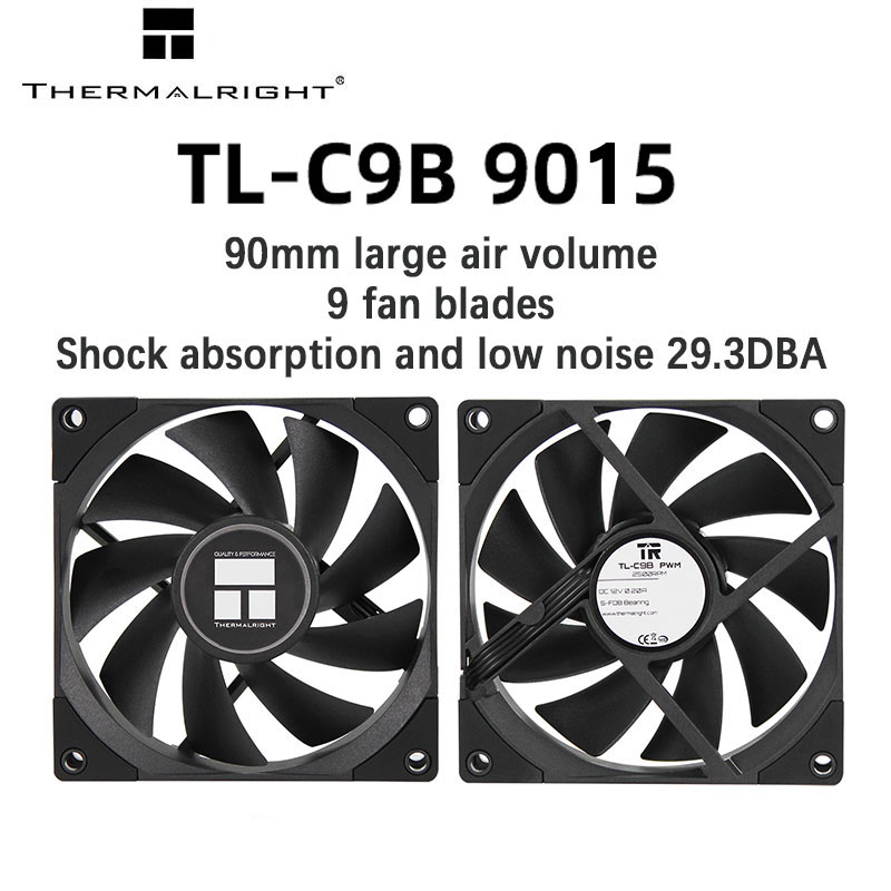 Pc Case Fan - Thermalright TL-C9, TL-C9B TL-9015 TL-9015B TL-9015R