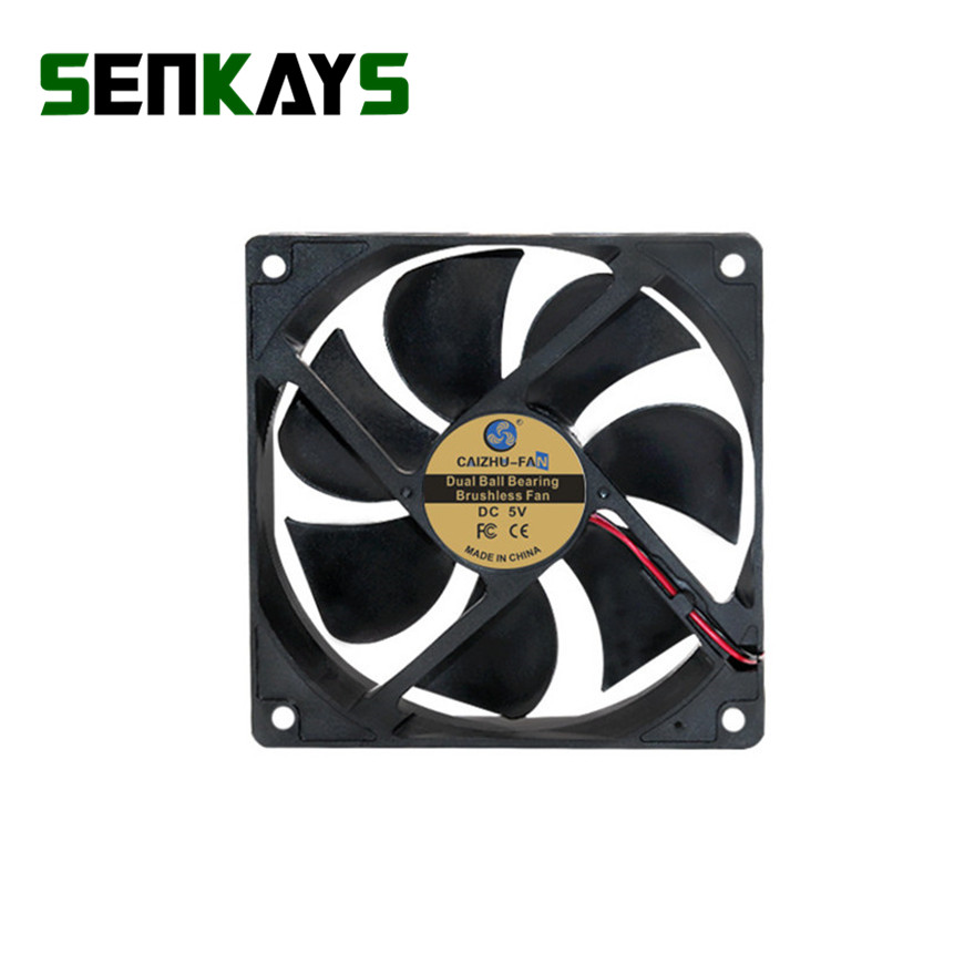 Pc Case Fan - Bantalan bola ganda 120MM 12CM 12025