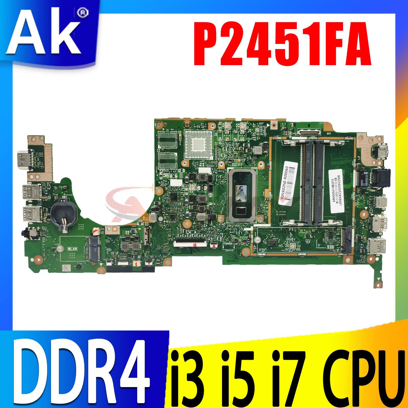 Pc Gaming I5 - Shenzhen P2451FA Mainboard untuk ASUS ExpertBook