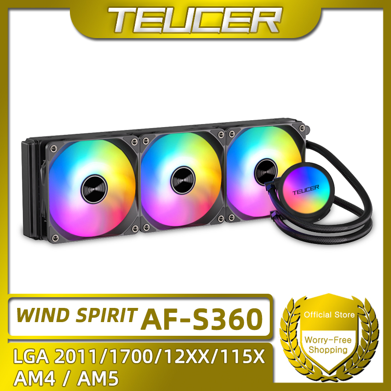 Pc Water Cooling - TEUCER AF-S360, pendingin air CPU LGA
