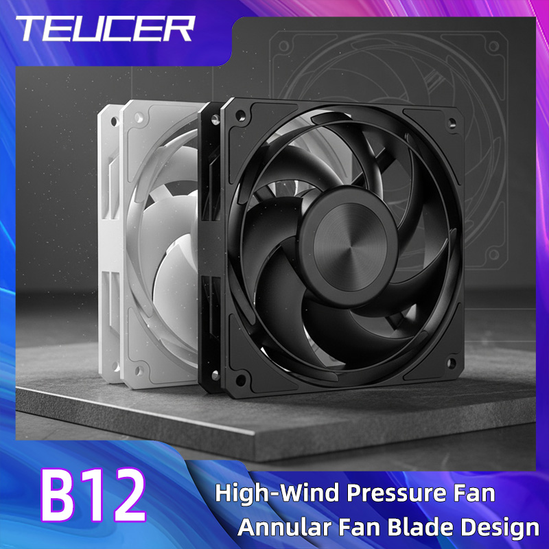 Pc Water Cooling - Kipas Pendingin CPU Komputer TEUCER 120mm