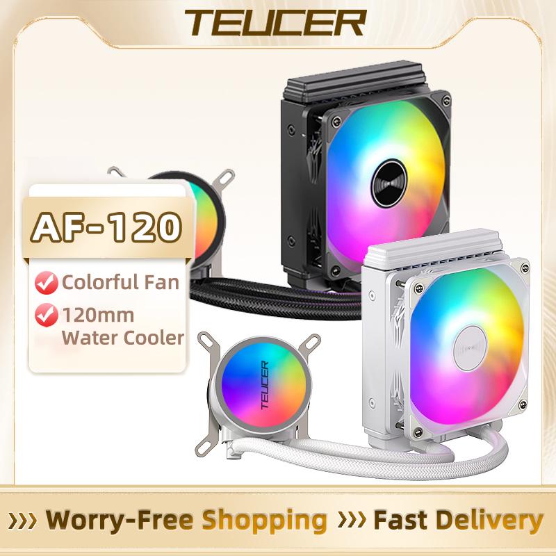Pc Water Cooling - TEUCER AF-120 pendingin air 12cm RGB,
