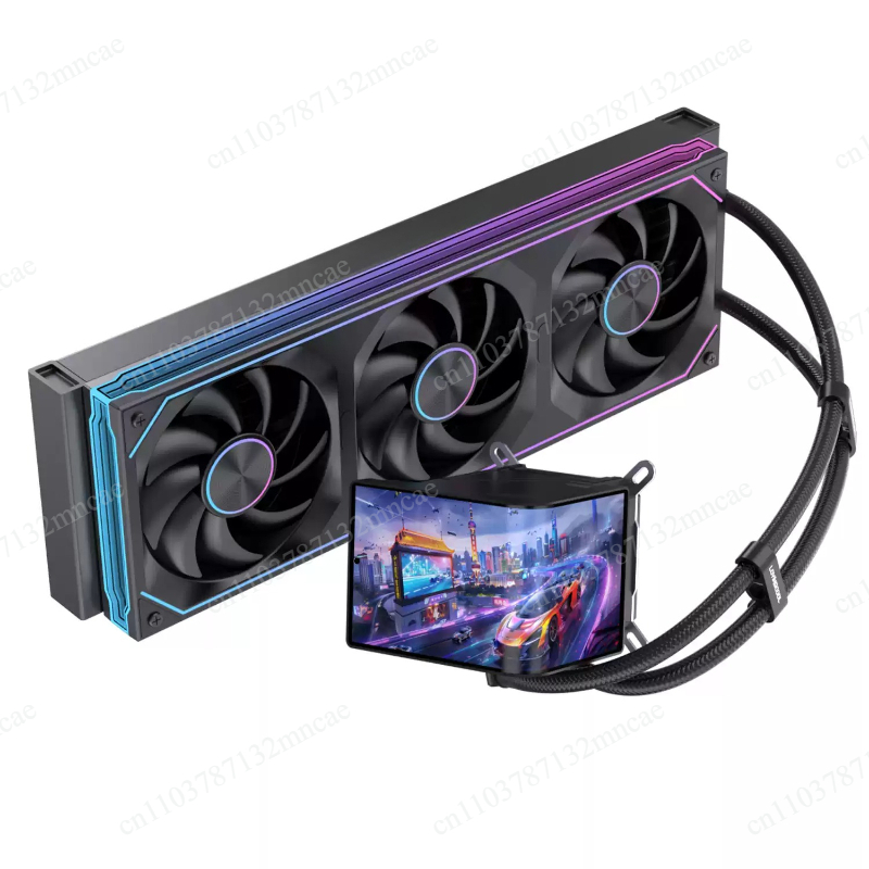 Pc Case Fan - Pendingin CPU Cair 360mm dengan Layar