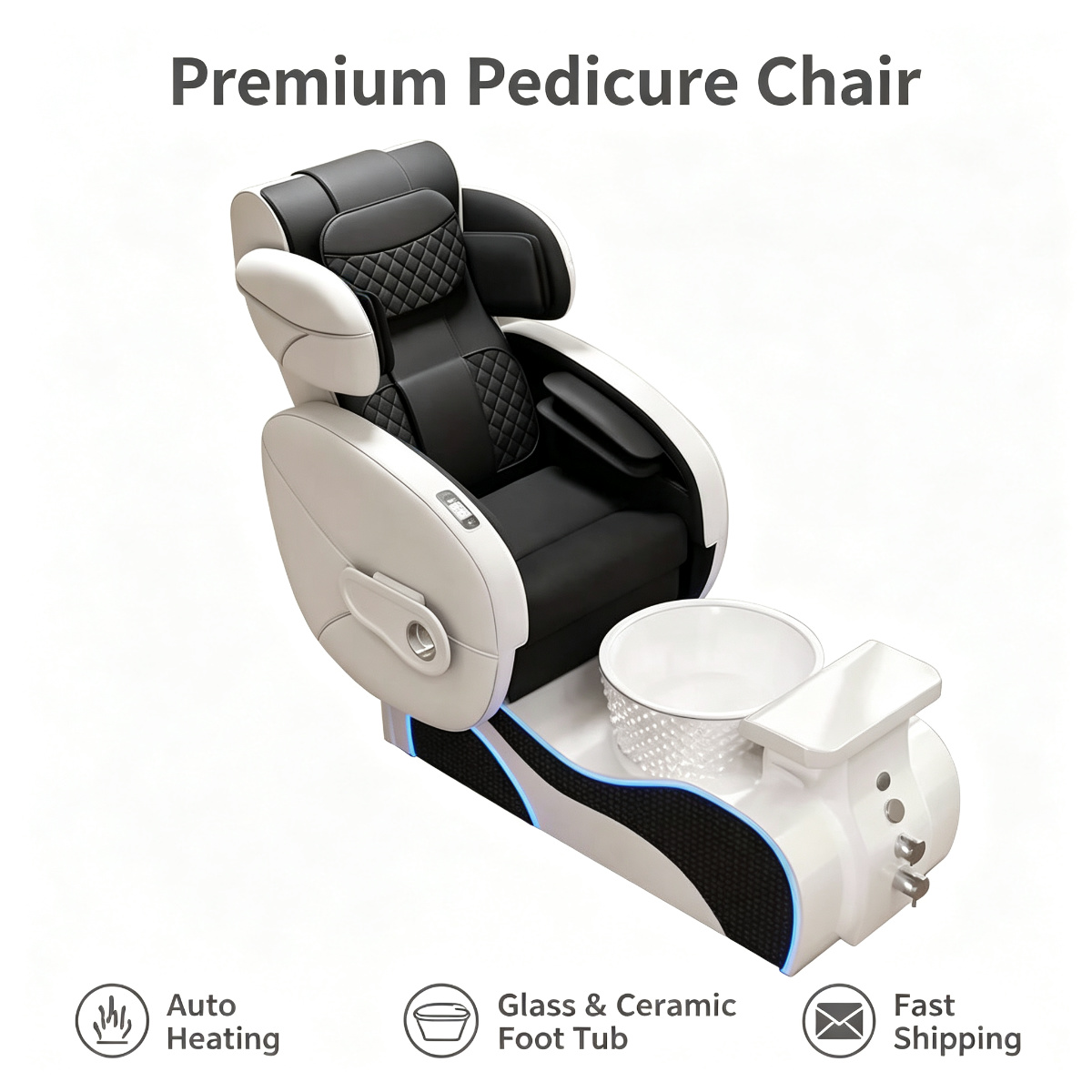 Pc Gaming Chair - Kursi Spa Pedikur Gaya Gaming dengan