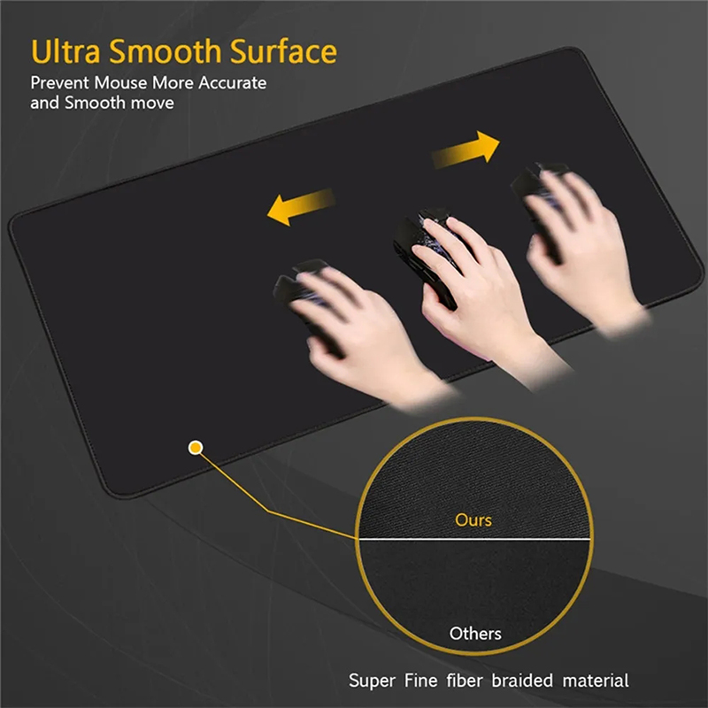 RGB LED Mouse Pad Meja Kantor  - Pc Gaming Rgb ulasan dan harga
