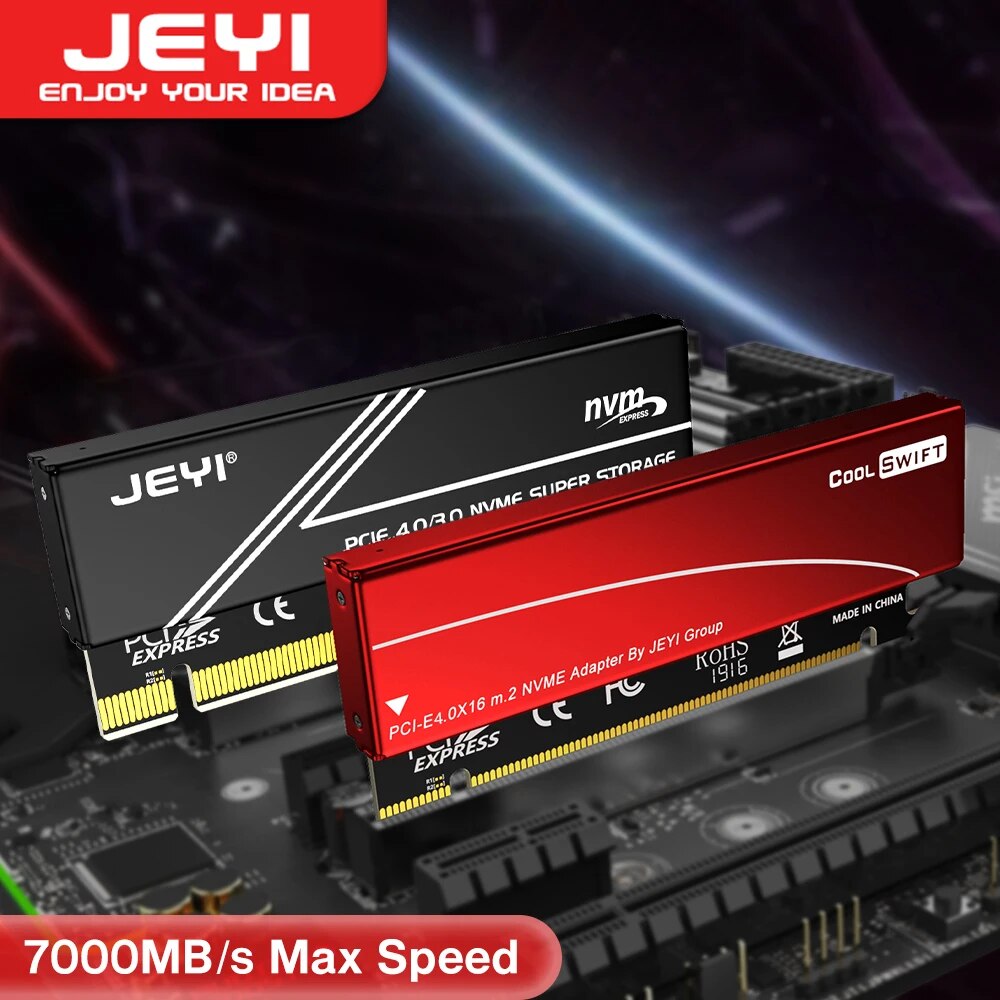 JEYI M.2 NVME ke PCIE 4.0 X16  - Samsung Ssd 990 Pro ulasan dan harga