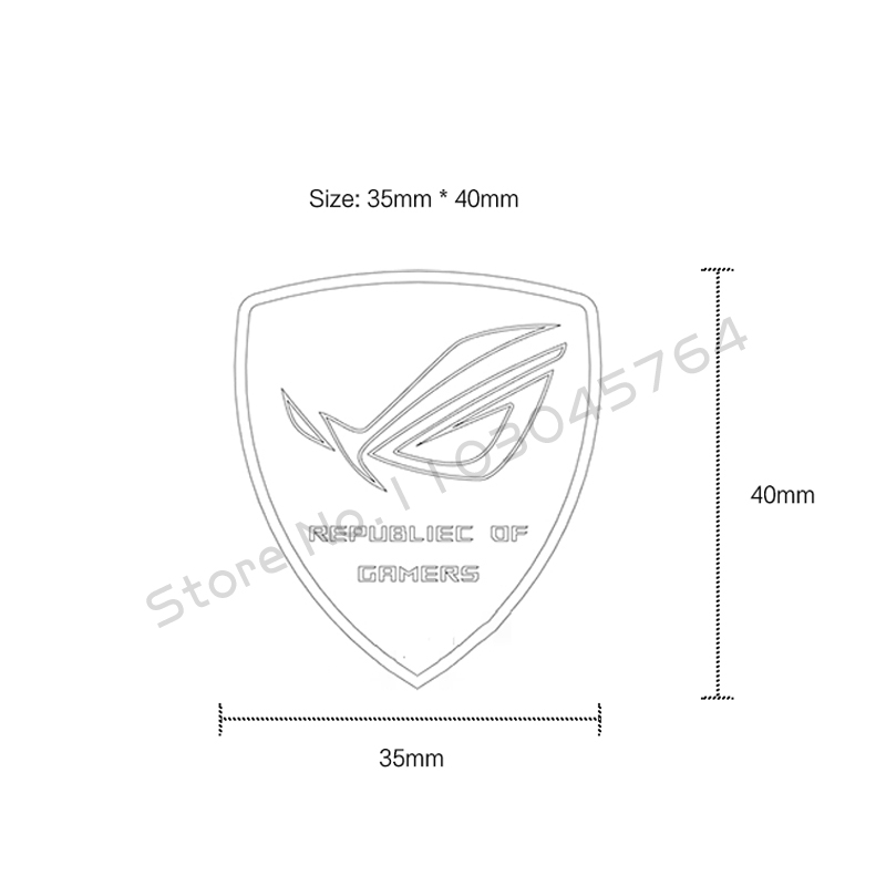 Stiker komputer aluminium Logo - Pc Gaming White ulasan dan harga