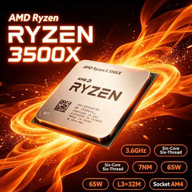 Prosesor AMD Ryzen 5 3500X 6 C - Pc Gaming Ryzen 5 ulasan dan harga