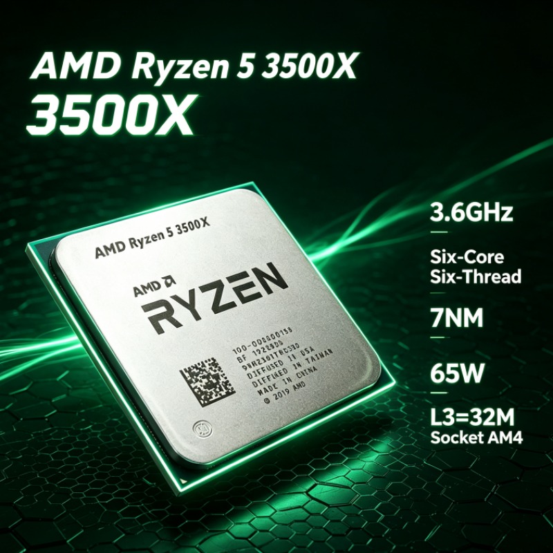 Prosesor AMD Ryzen 5 3500X 6 C - Pc Gaming Ryzen 5 ulasan dan harga