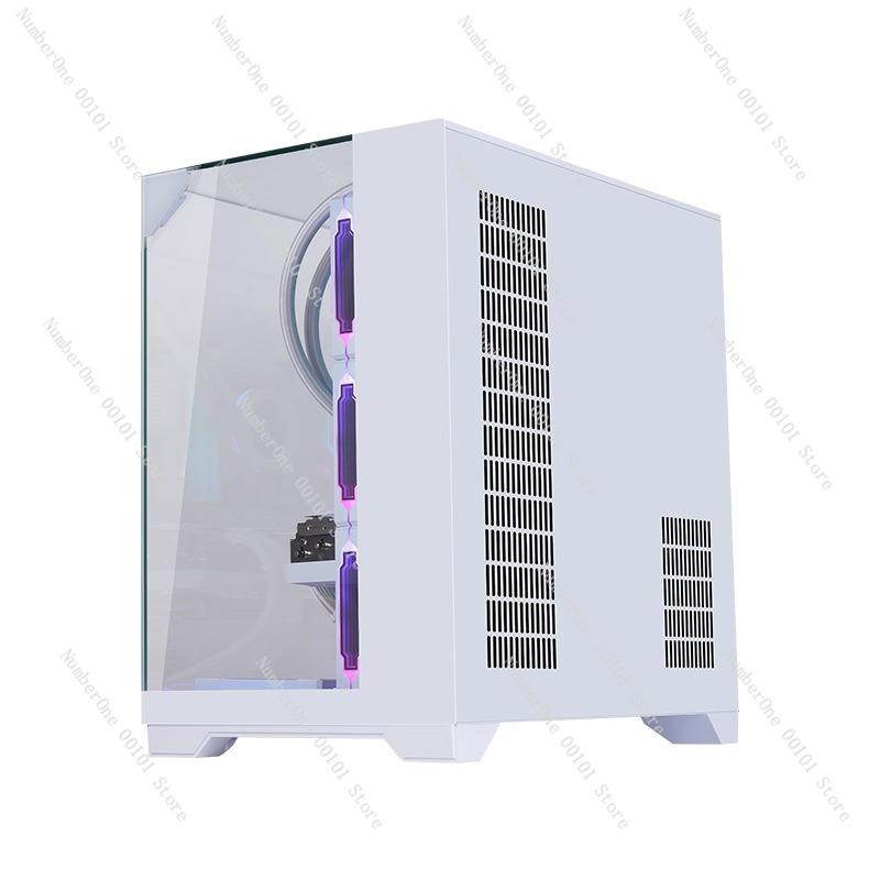 Casing PC Gaming ATX Kaca Temp - Pc Case Fan ulasan dan harga