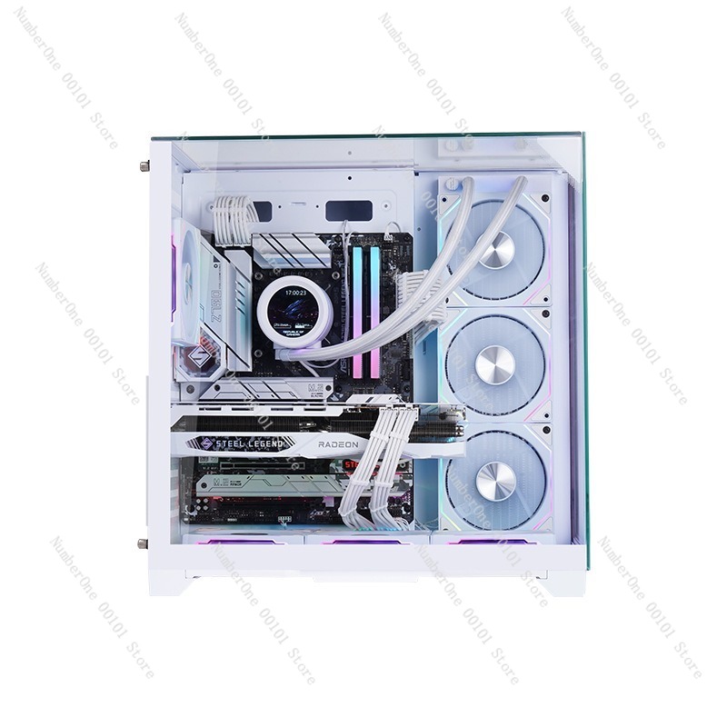 Casing PC Gaming ATX Kaca Temp - Pc Case Fan ulasan dan harga
