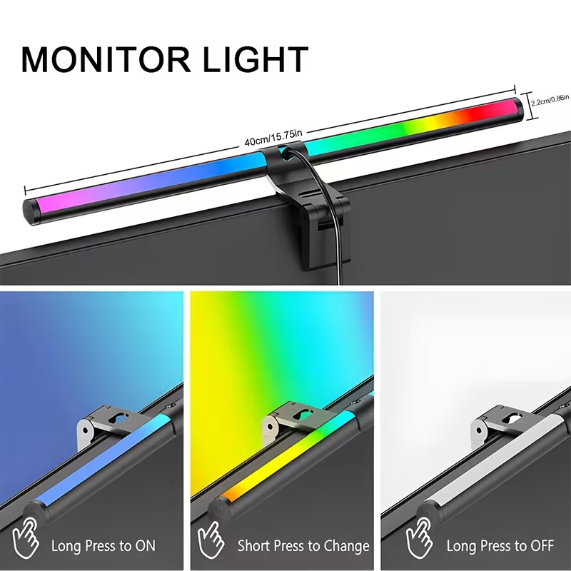 Lampu Monitor LED Bertenaga US - Pc Gaming Rgb ulasan dan harga