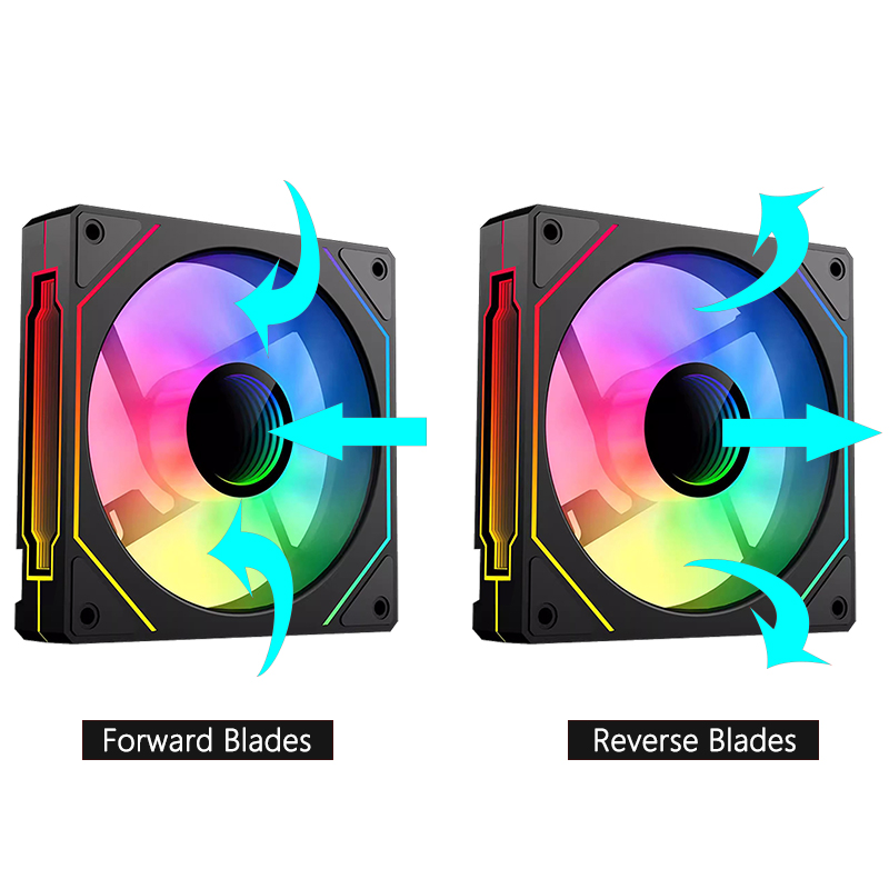 JUMPEAK MS120 120mm casing kip - Pc Water Cooling ulasan dan harga