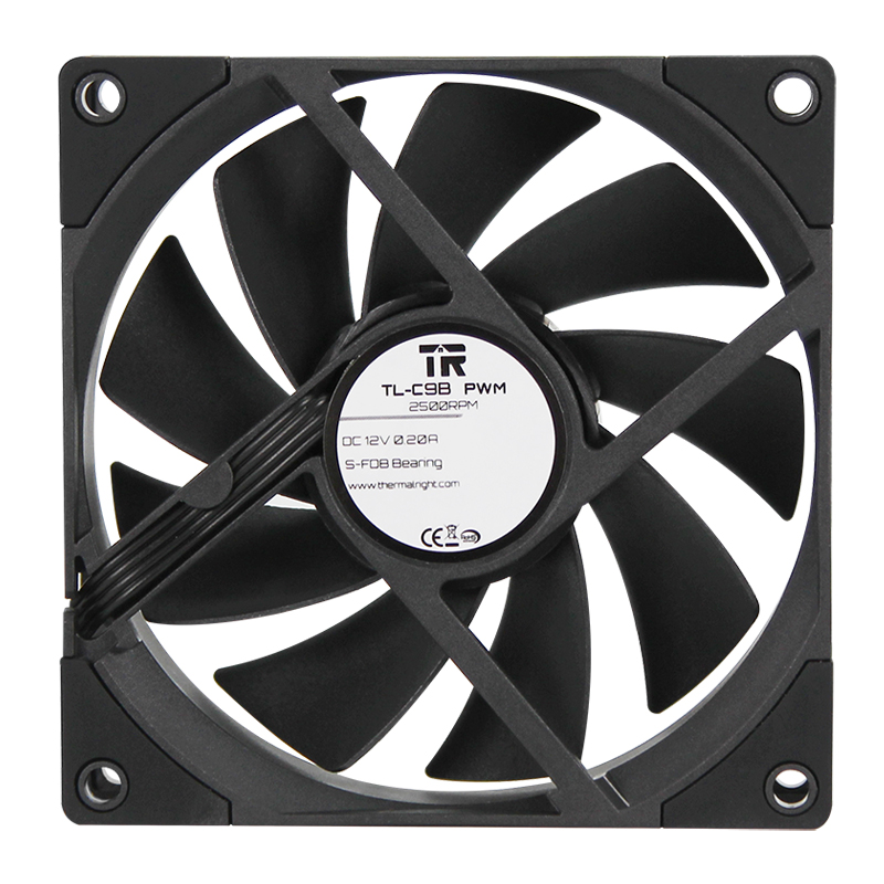 Thermalright TL-C9, TL-C9B TL- - Pc Case Fan ulasan dan harga