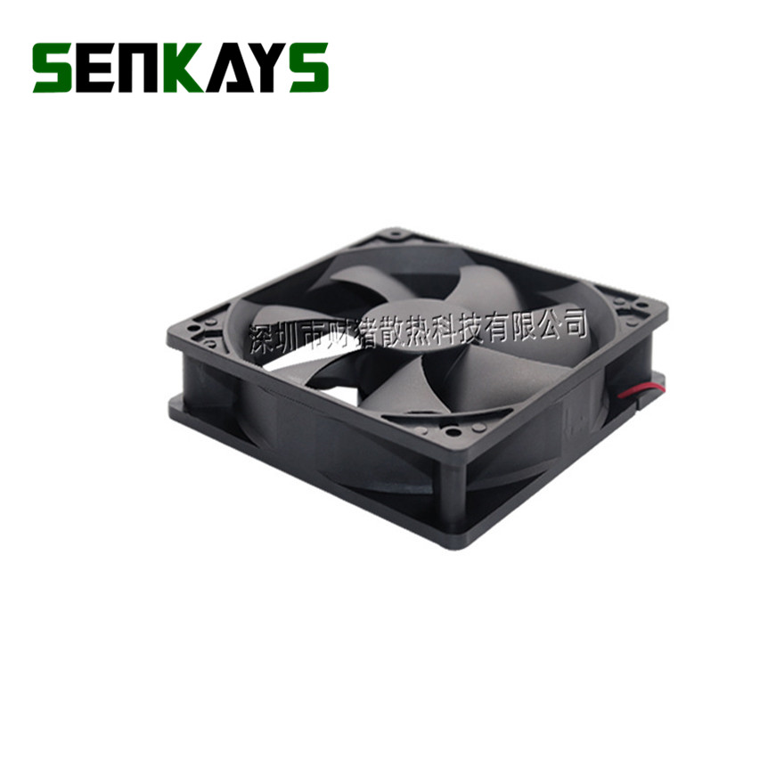 Bantalan bola ganda 120MM 12CM - Pc Case Fan ulasan dan harga