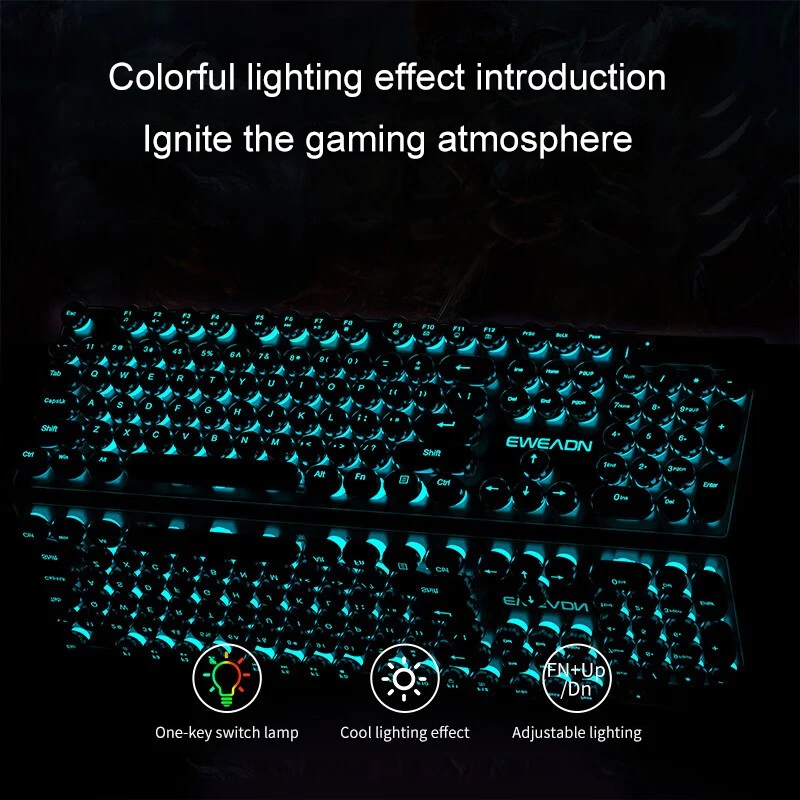 Set Keyboard dan Mouse Retro P - Pc Gaming Rgb ulasan dan harga