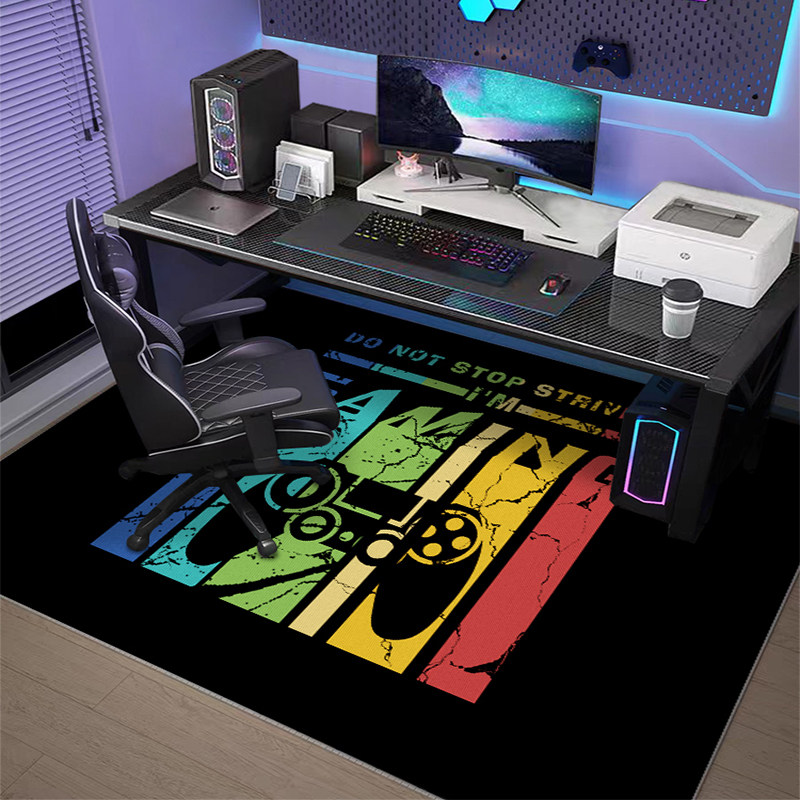 VIKAMA Anti Slip Chair Mat Gam - Pc Gaming Chair ulasan dan harga