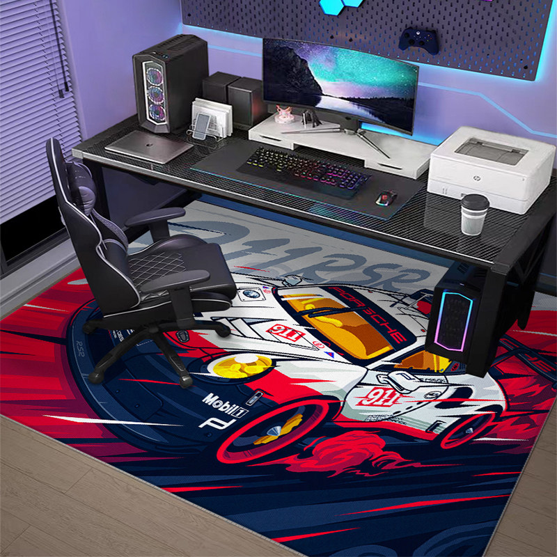 VIKAMA Anti Slip Chair Mat Gam - Pc Gaming Chair ulasan dan harga