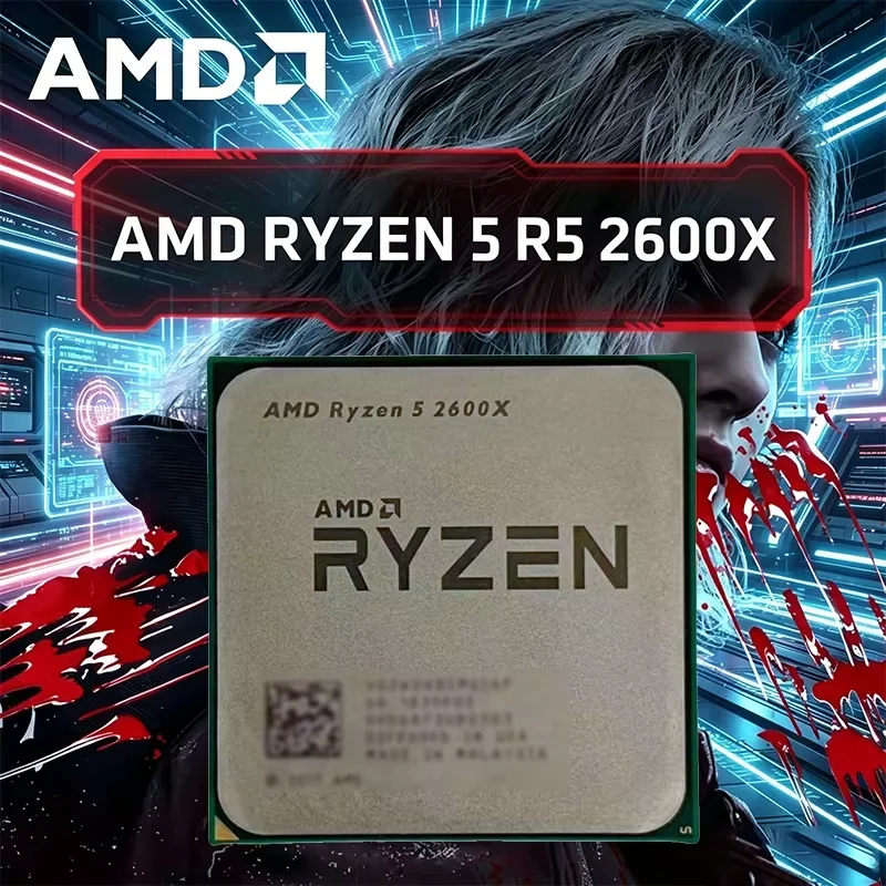 Prosesor AMD R5 2600X 12nm Unb - Pc Gaming Ryzen 5 ulasan dan harga
