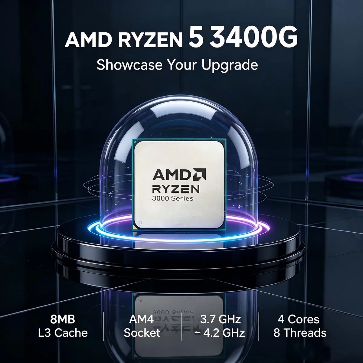 Prosesor CPU AMD Ryzen 5 3400G - Pc Gaming Ryzen 5 ulasan dan harga
