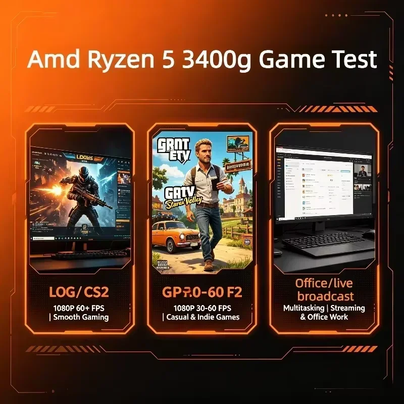 Prosesor CPU AMD Ryzen 5 3400G - Pc Gaming Ryzen 5 ulasan dan harga