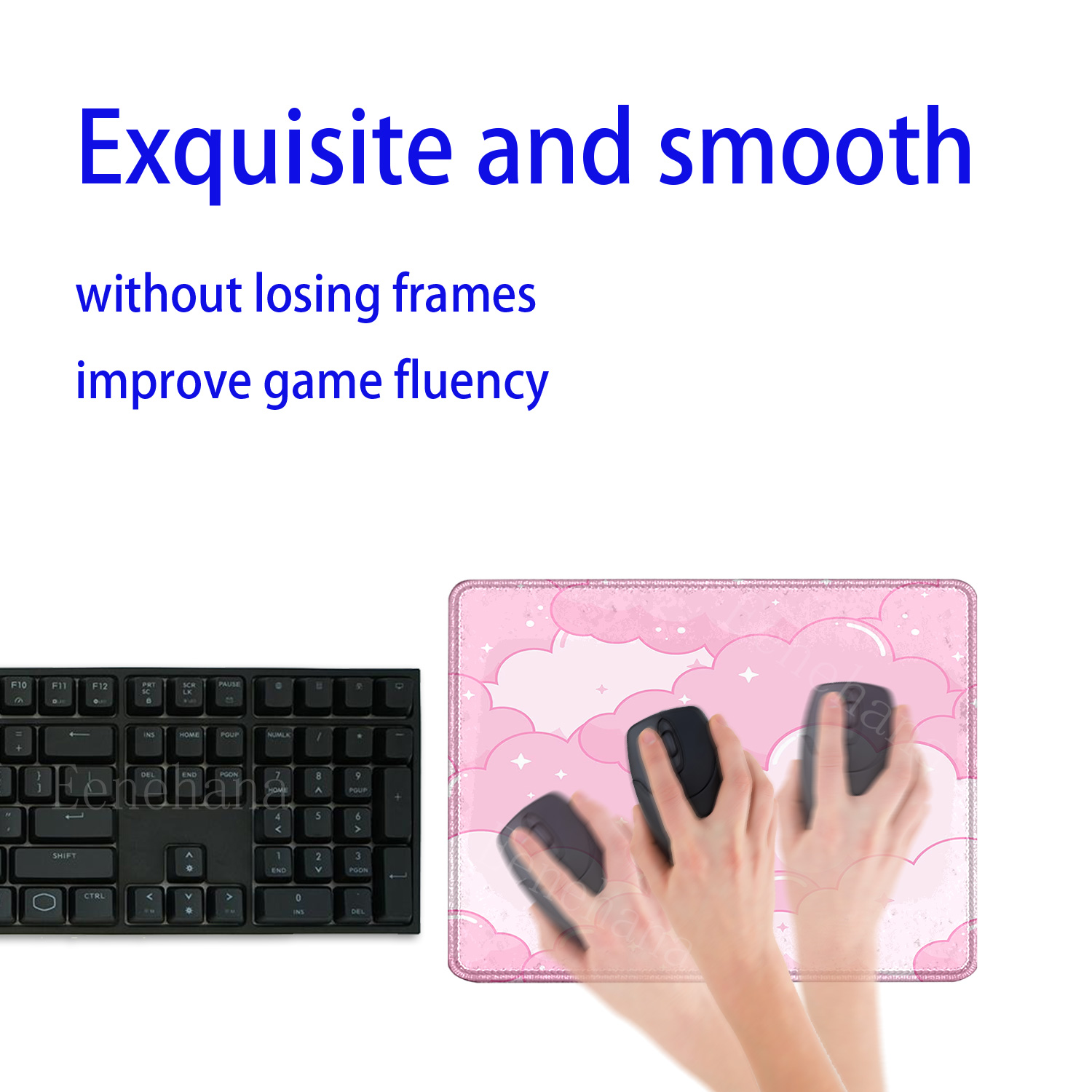 Alas Mouse Ukuran Kecil Awan M - Pc Gaming Cloud Free ulasan dan harga