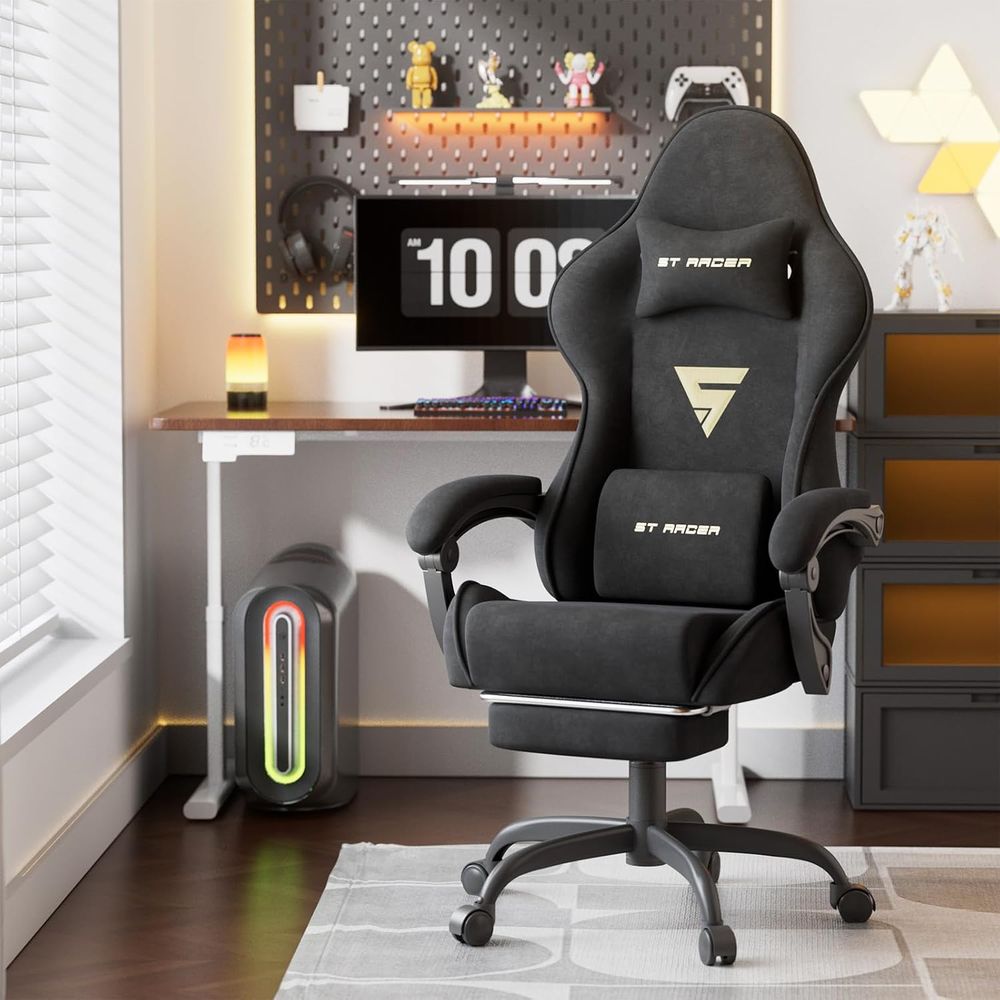 Kursi Gaming Ergonomis Berbaha - Pc Gaming Chair ulasan dan harga