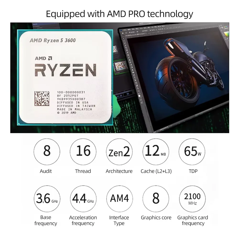 Prosesor CPU Desktop AMD Ryzen - Pc Gaming Ryzen 5 ulasan dan harga