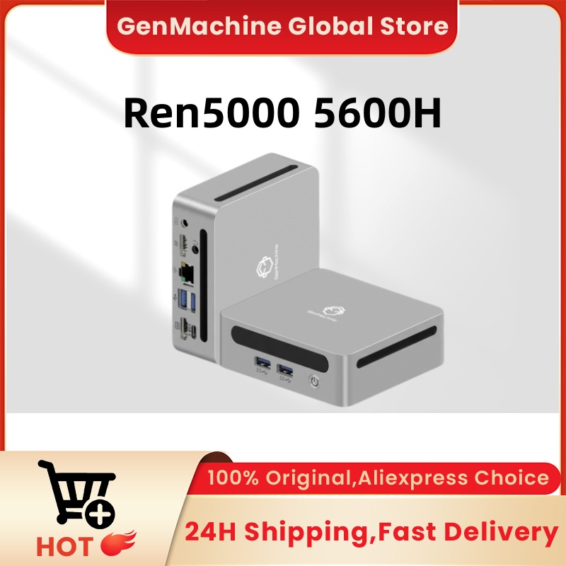    GenMachine Mini PC AMD Ryz - Pc Gaming Ryzen 5 ulasan dan harga