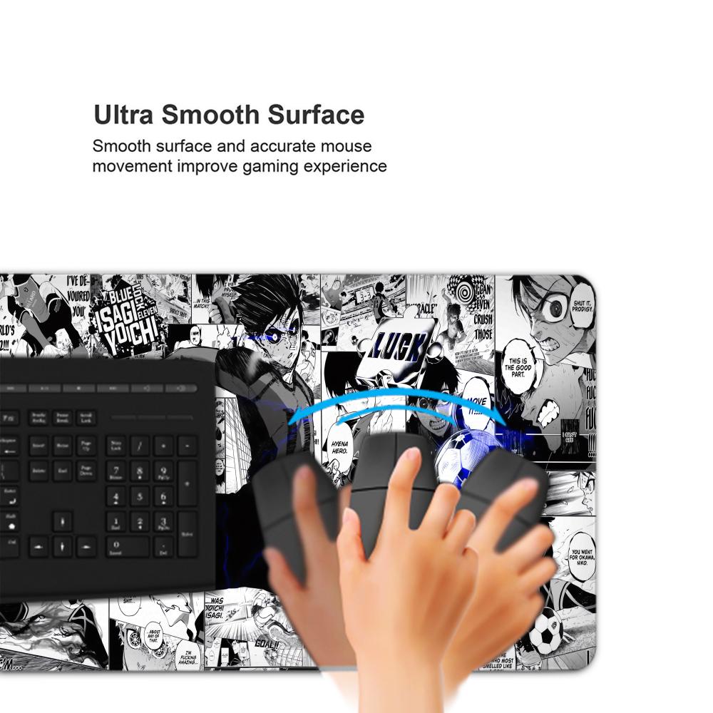 Hitam dan Putih Anime Mouse Pa - Pc Gaming White ulasan dan harga