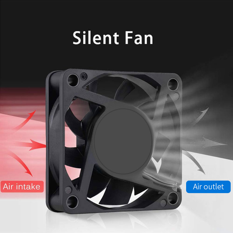 Kipas Komputer Tenang 80Mm 90M - Pc Case Fan ulasan dan harga