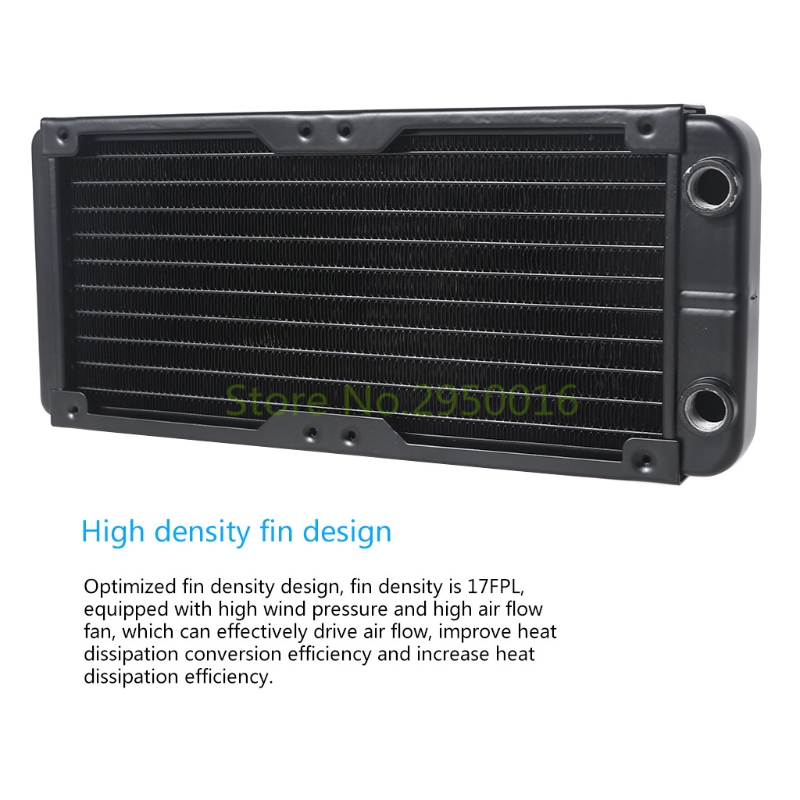 240Mm 10/18 Tabung Komputer Pe - Pc Water Cooling ulasan dan harga