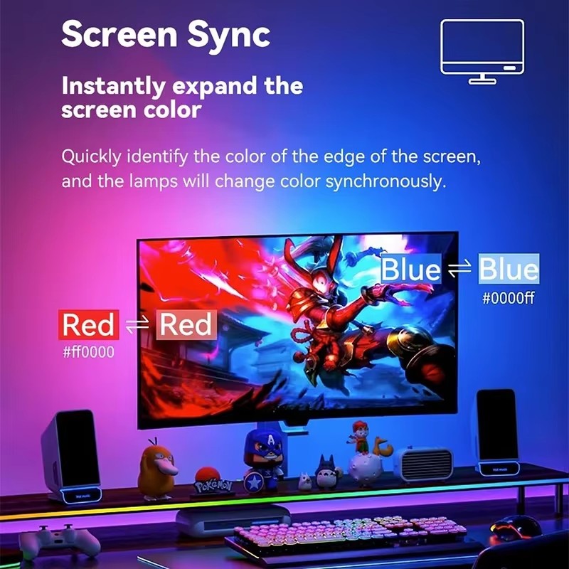 Lampu Gaming RGB Strip Lampu L - Pc Gaming Rgb ulasan dan harga