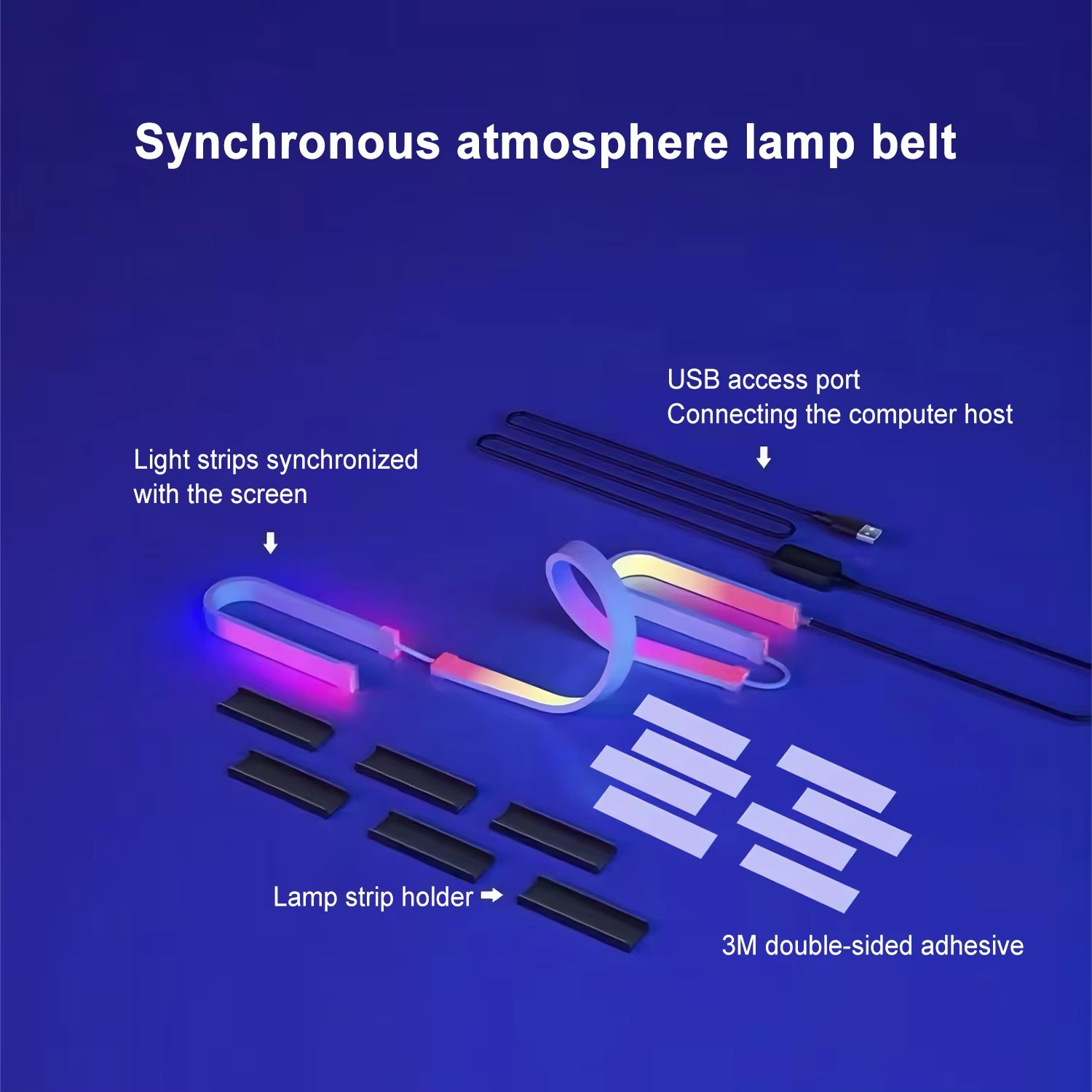 Lampu Gaming RGB Strip Lampu L - Pc Gaming Rgb ulasan dan harga