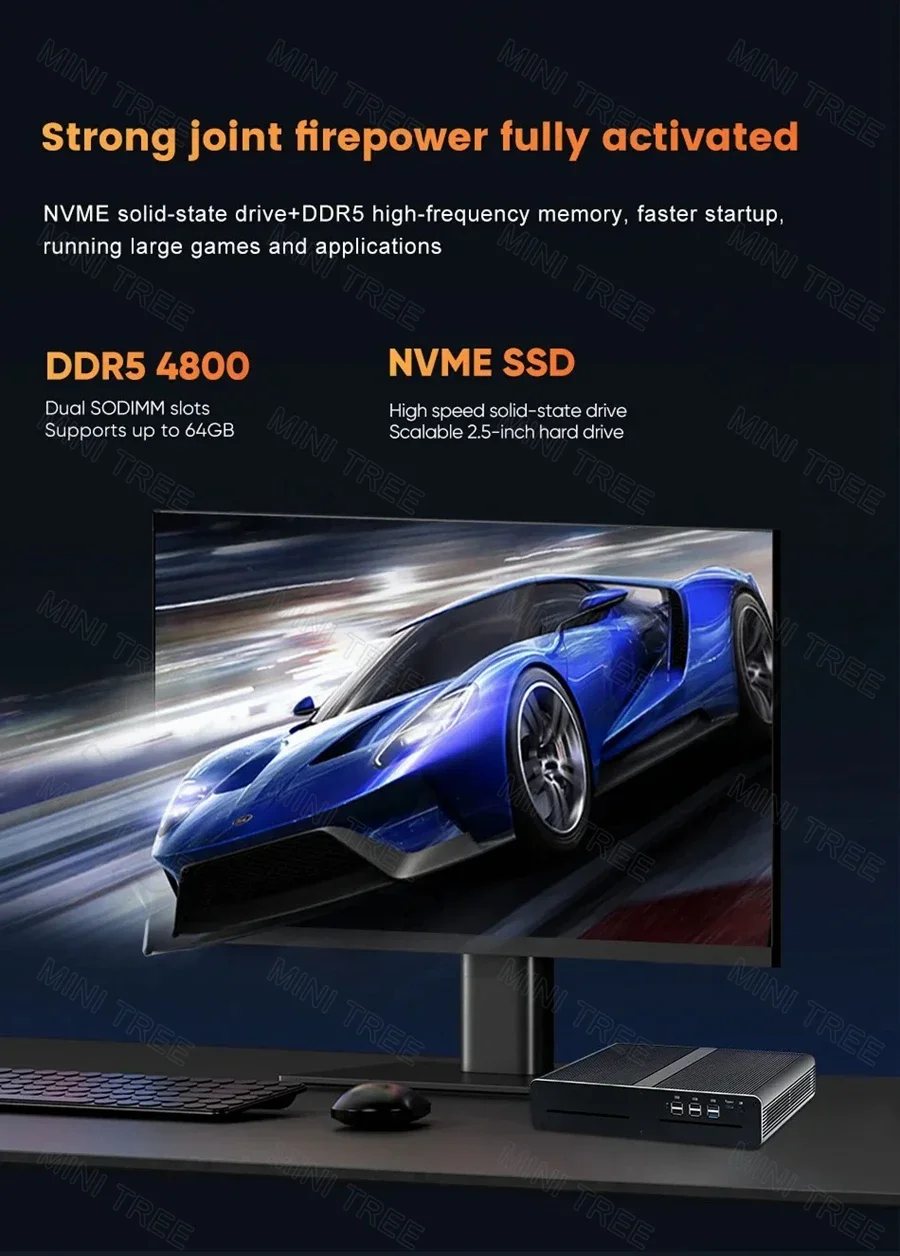 Mini PC Gaming Generasi ke-13  - Pc Gaming I5 ulasan dan harga