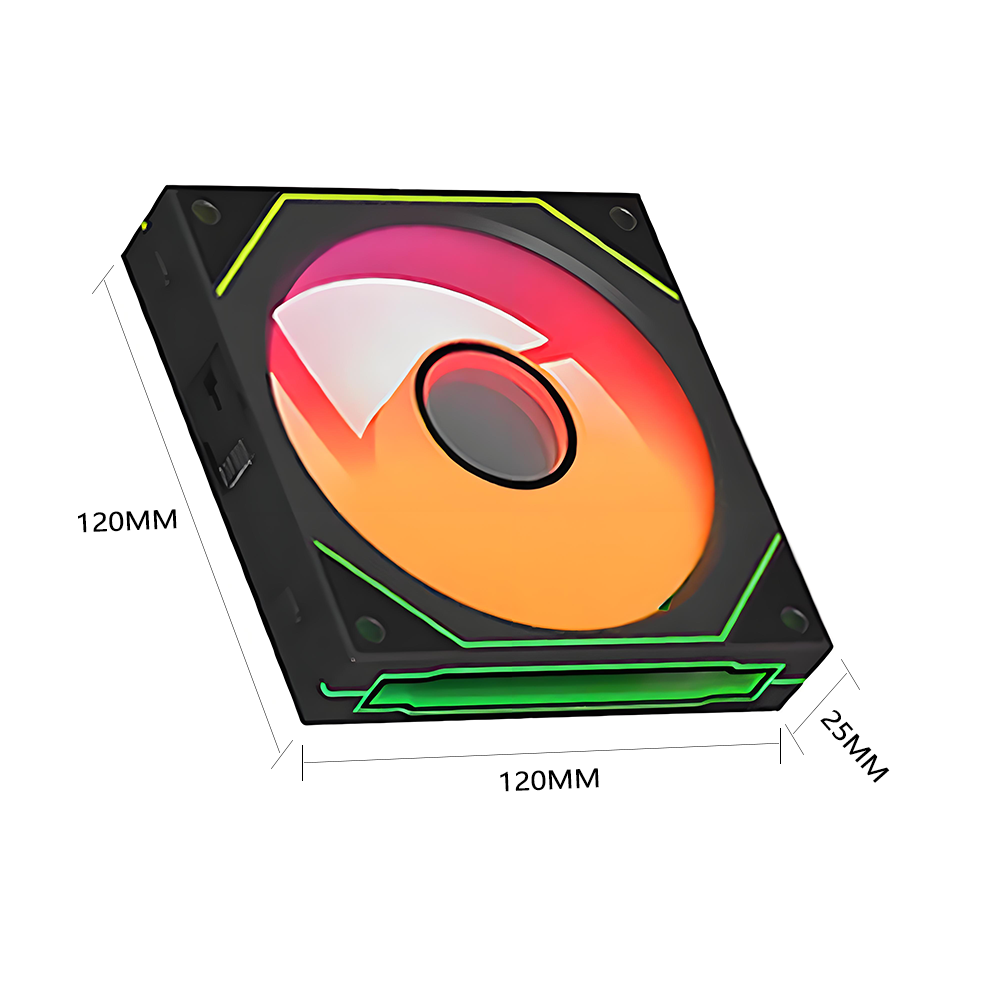 Kipas Casing PC 120mm ARGB Efe - Pc Water Cooling ulasan dan harga