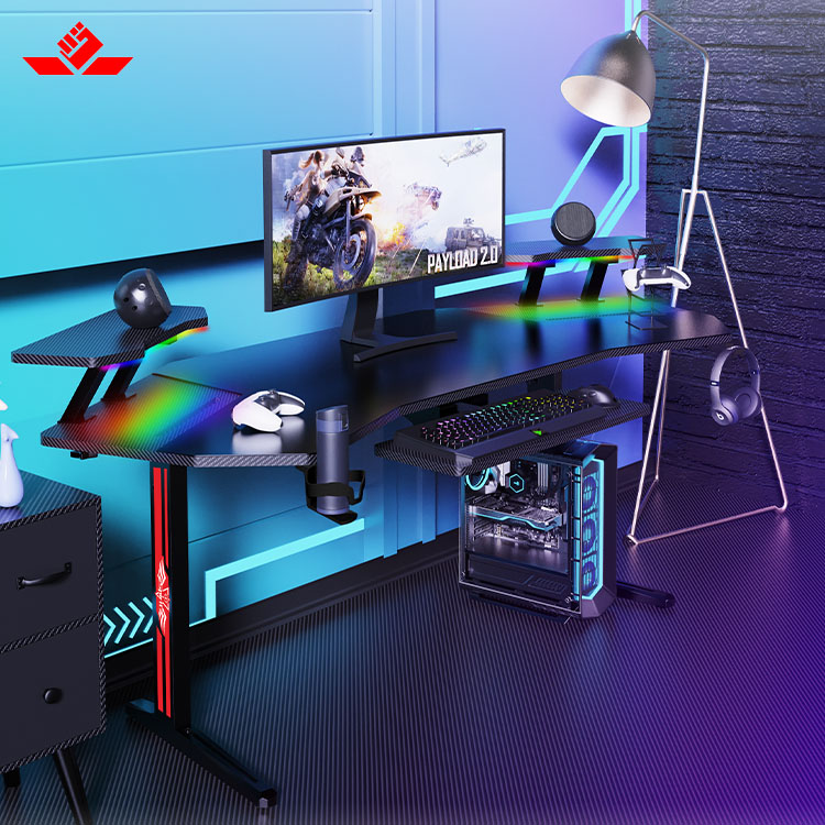 Meja Gaming Komputer E-Sports  - Pc Gaming Rgb ulasan dan harga