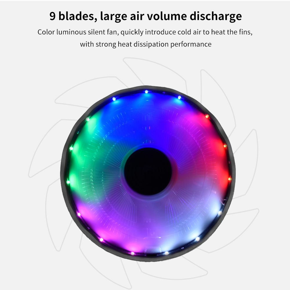 Kipas Pendingin CPU TISHRIC RG - Pc Case Fan ulasan dan harga