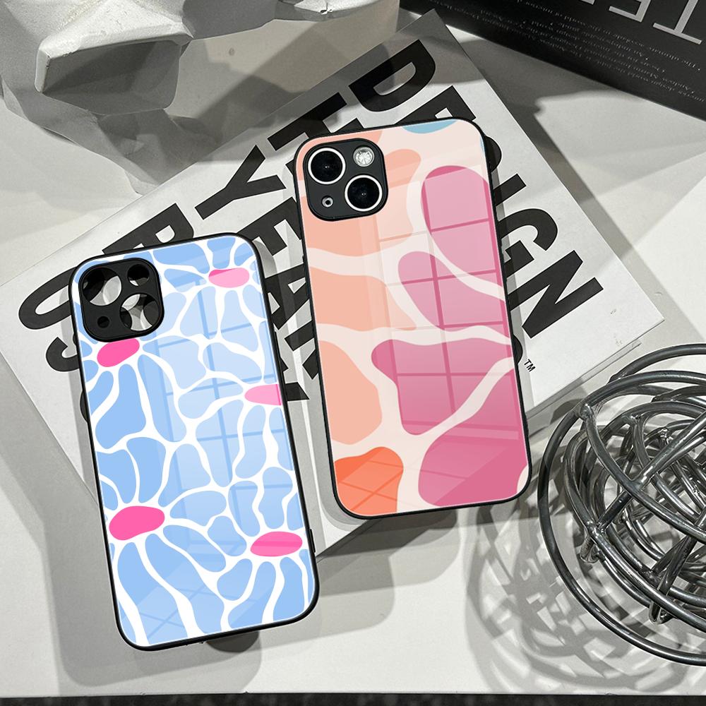 Casing HP Clmj Motif Bunga War - Pc Case Tempered Glass ulasan dan harga