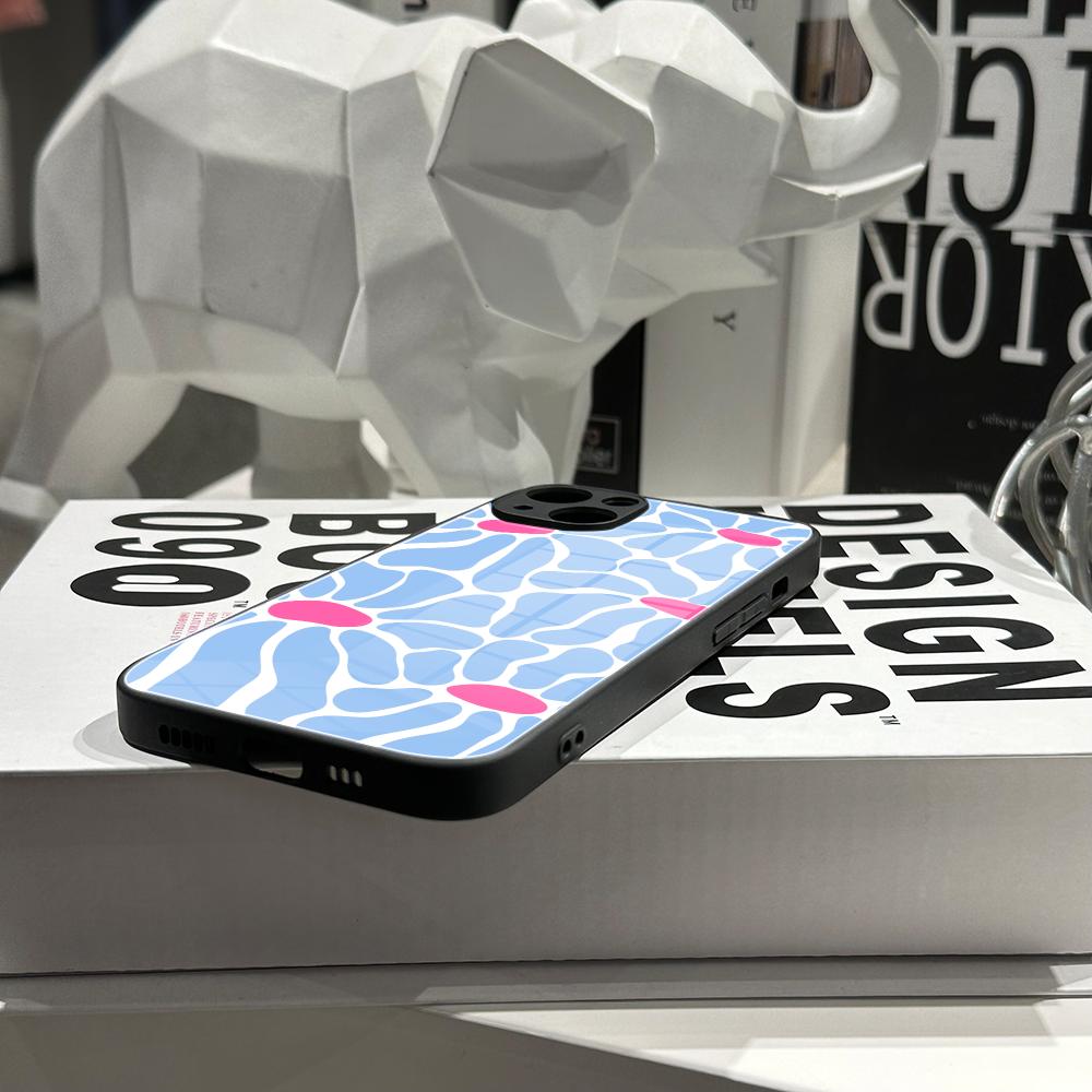 Casing HP Clmj Motif Bunga War - Pc Case Tempered Glass ulasan dan harga