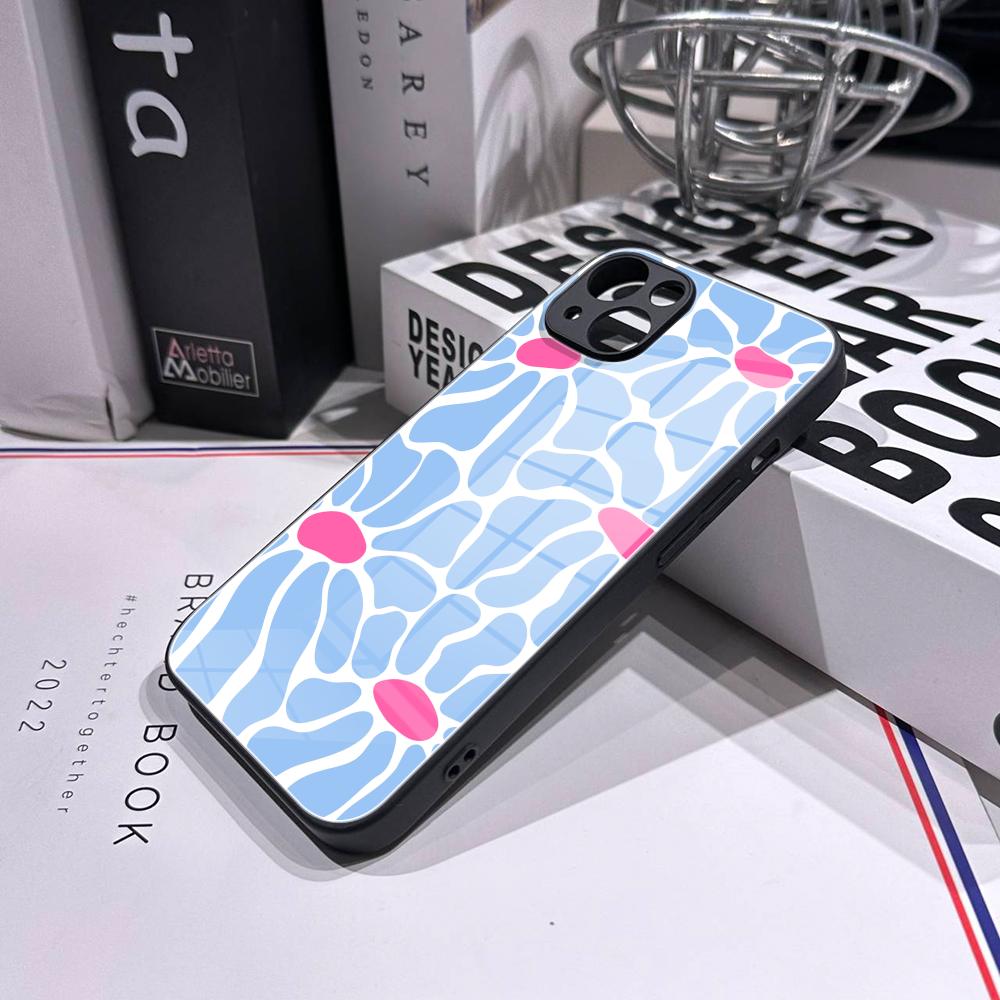 Casing HP Clmj Motif Bunga War - Pc Case Tempered Glass ulasan dan harga