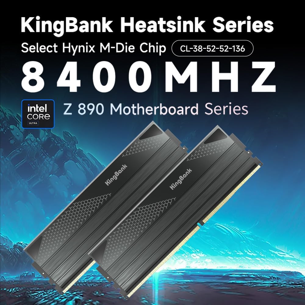 Memori KingBank DDR5 KFXB 48GB - Pc Gaming Set ulasan dan harga