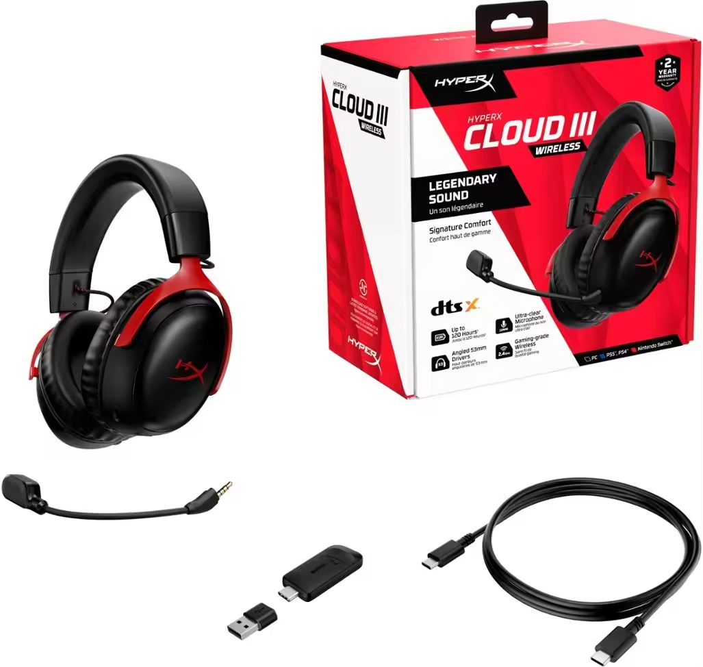 Headset gaming nirkabel HyperX - Pc Gaming Cloud Free ulasan dan harga