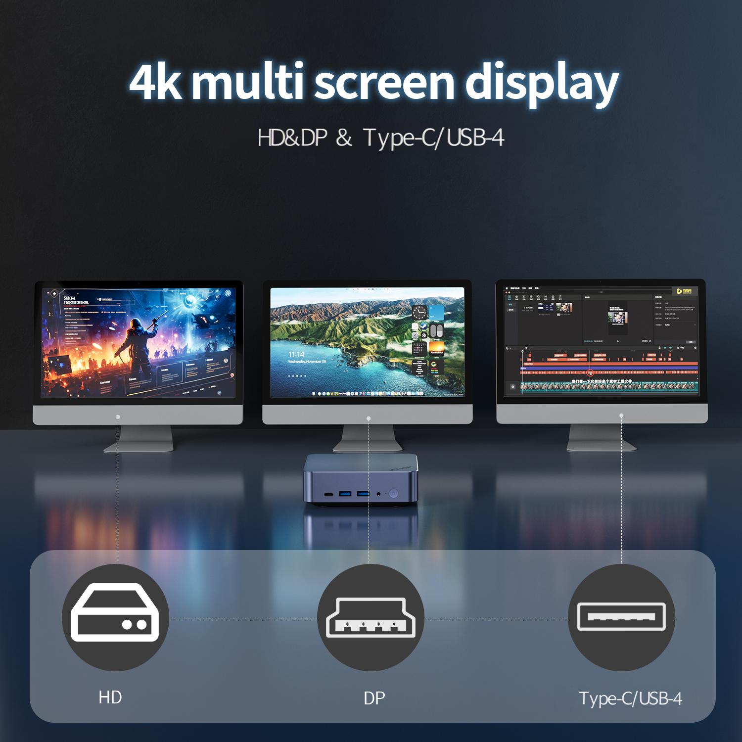 Komputer Mini PC i5-1340P WIFI - Pc Gaming I5 ulasan dan harga