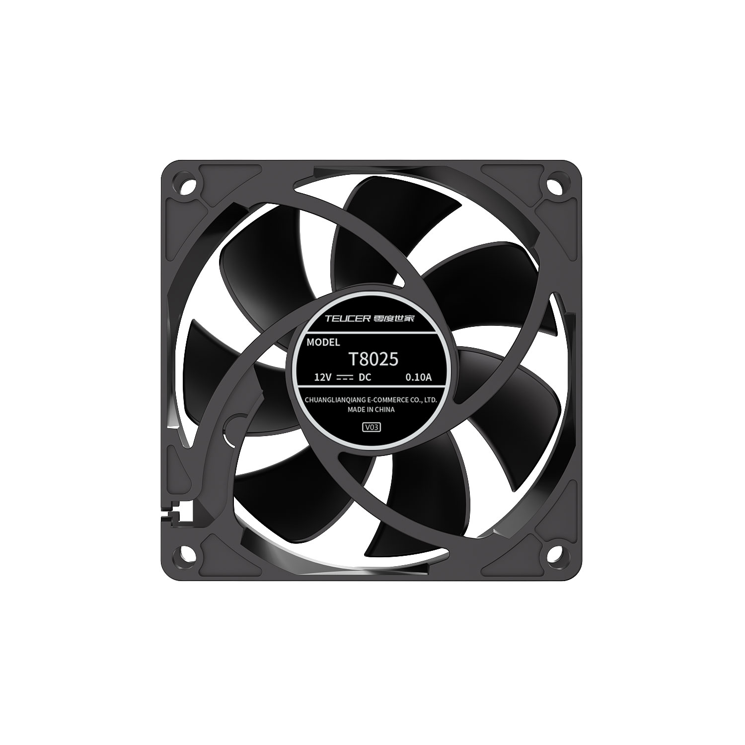 Teucer 8025 Kipas Casing PC 12 - Pc Case Fan ulasan dan harga
