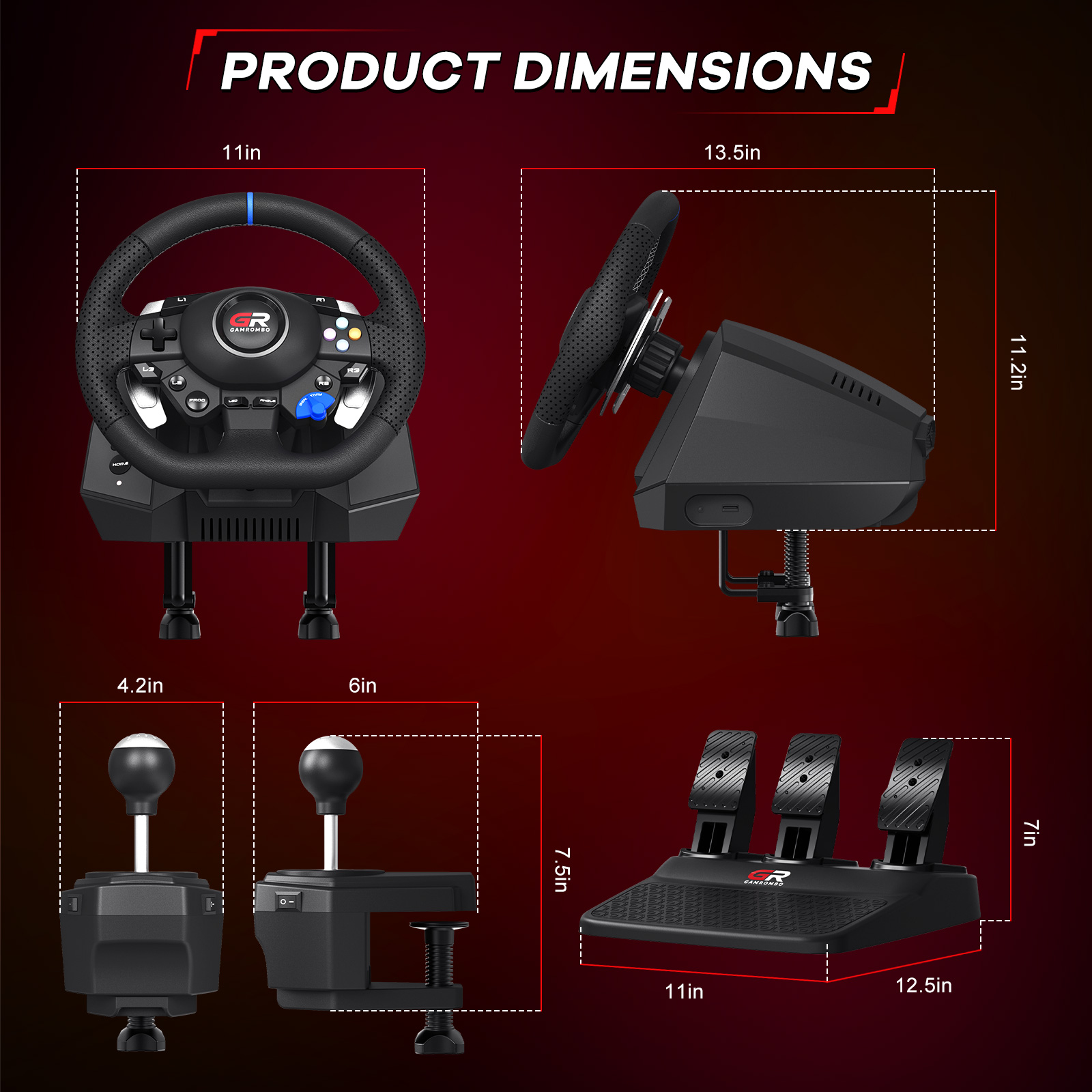 Setir Game F127 Untuk PS5/PS4/ - Pc Gaming Set ulasan dan harga