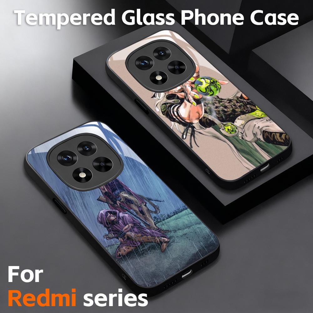 Casing Ponsel Keren Anime JOJO - Pc Case Tempered Glass ulasan dan harga