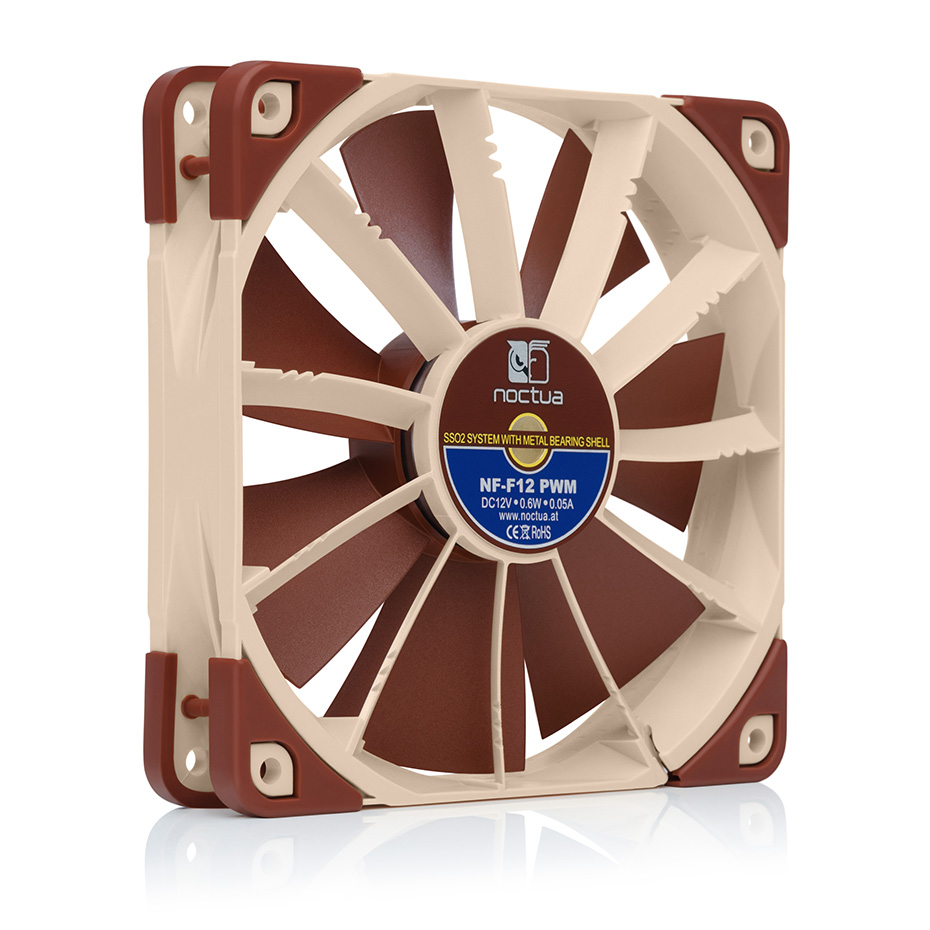 Noctia NF-F12 Kipas Casing Kom - Pc Case Fan ulasan dan harga